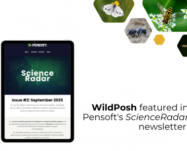WildPosh featured in Pensoft's ScienceRadar newsletter